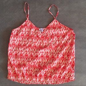 JustFab Asymmetrical layer front tank